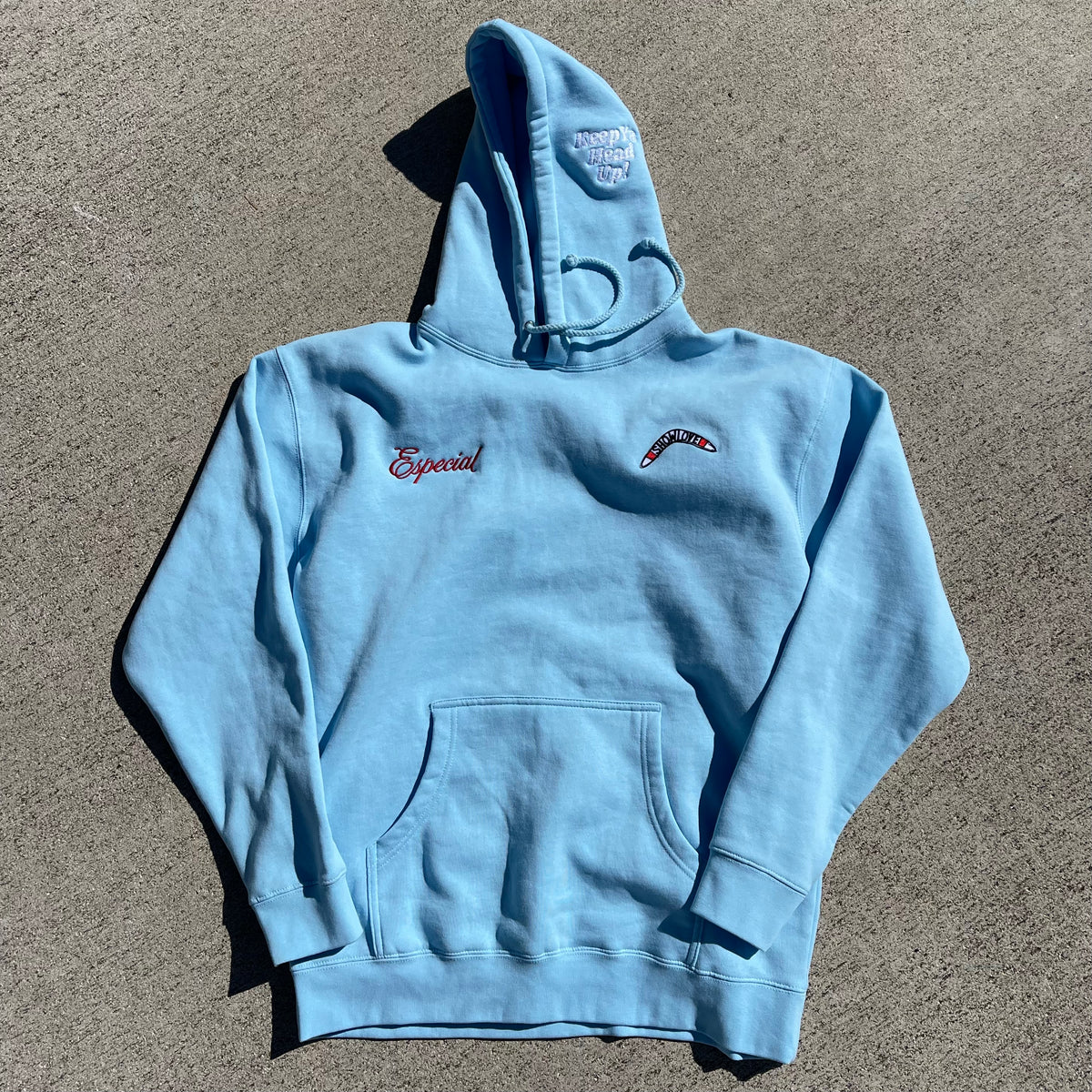 Keep Ya Head Up Hoodie- Oilers Blue (Preorder) – Digital Closet