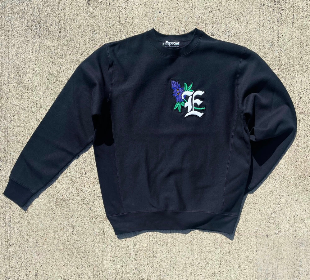Bonnie- Black Crewneck