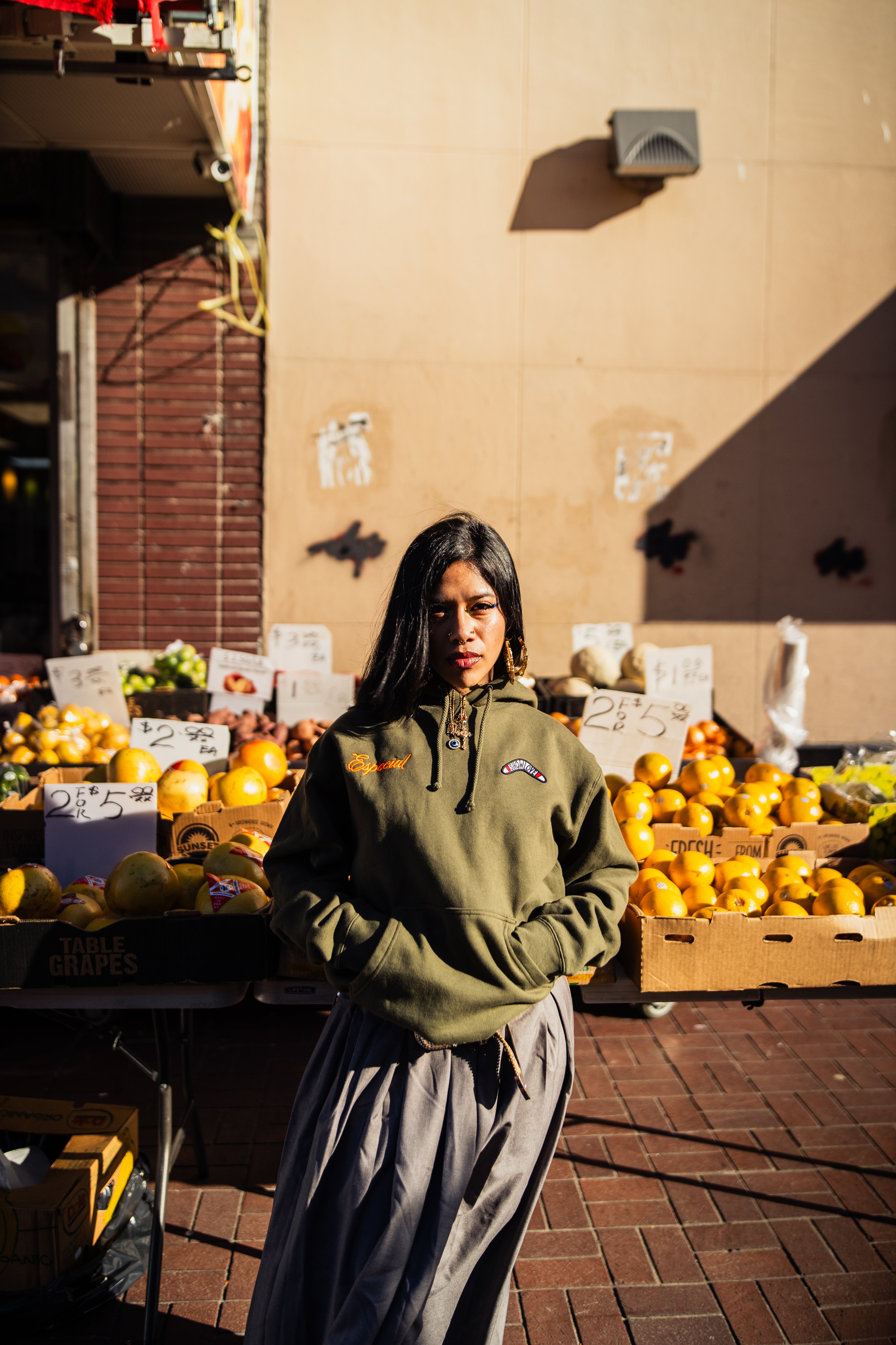 Keep Ya Head Up Hoodie- Army Green (Preorder)