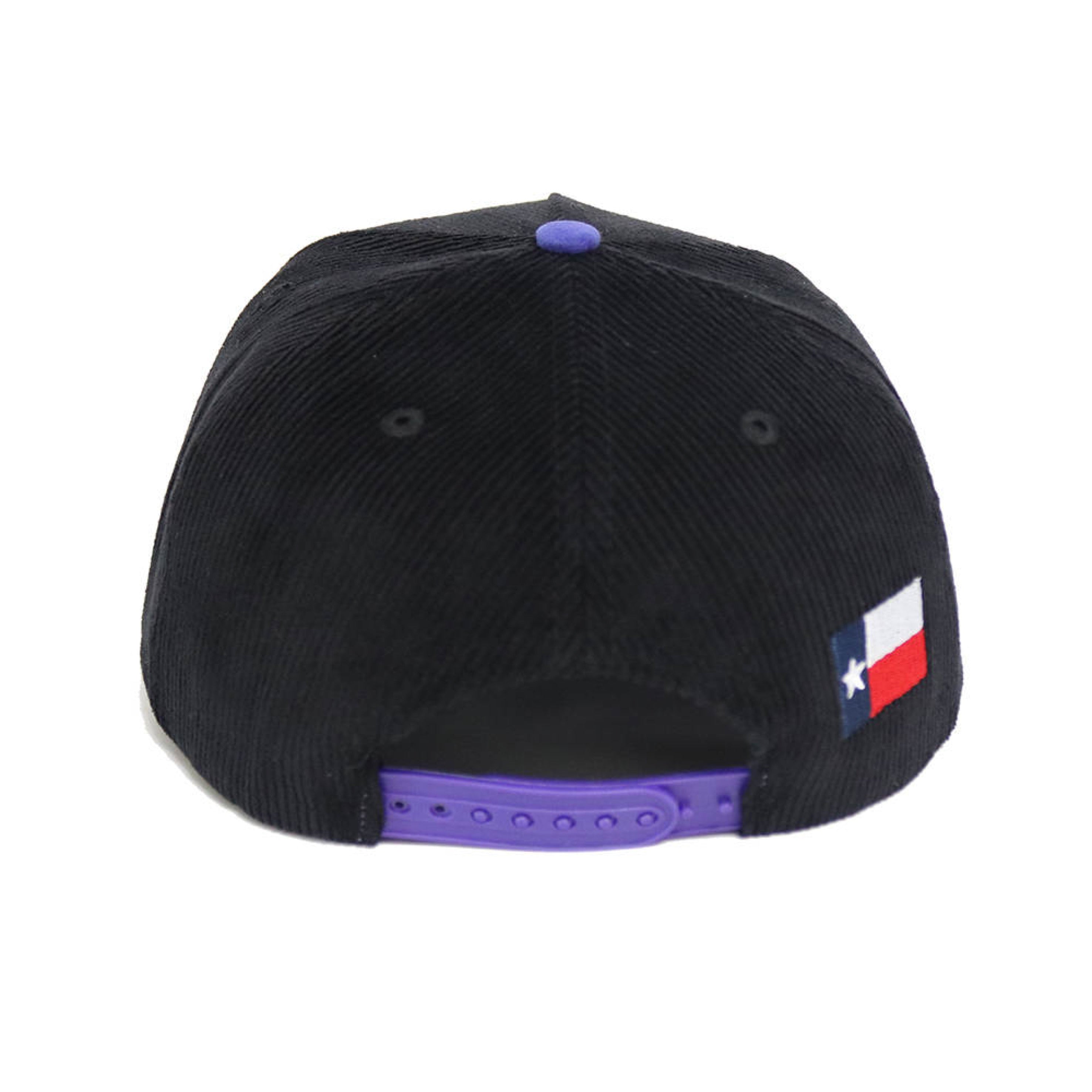 Bonnie Corduroy and Suede Snapback- Black
