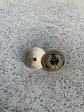 Obligated Pin Black on Gold