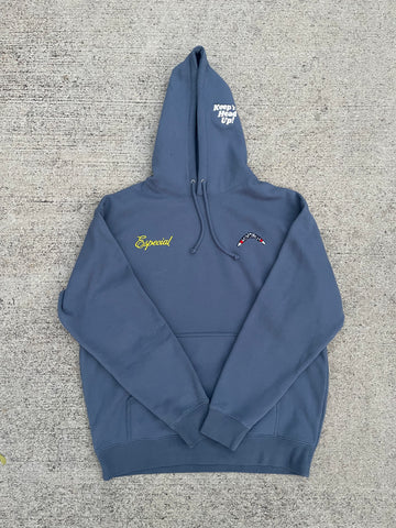 Keep Ya Head Up Hoodie In Slate Digital Closet