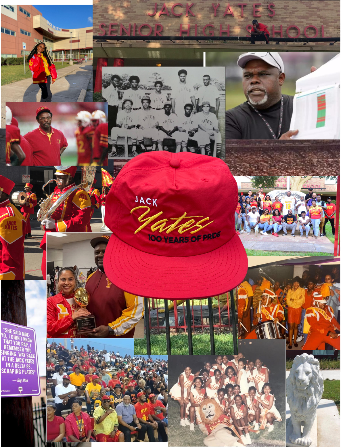 Jack Yates 100th Anniversary Outdoors Hat