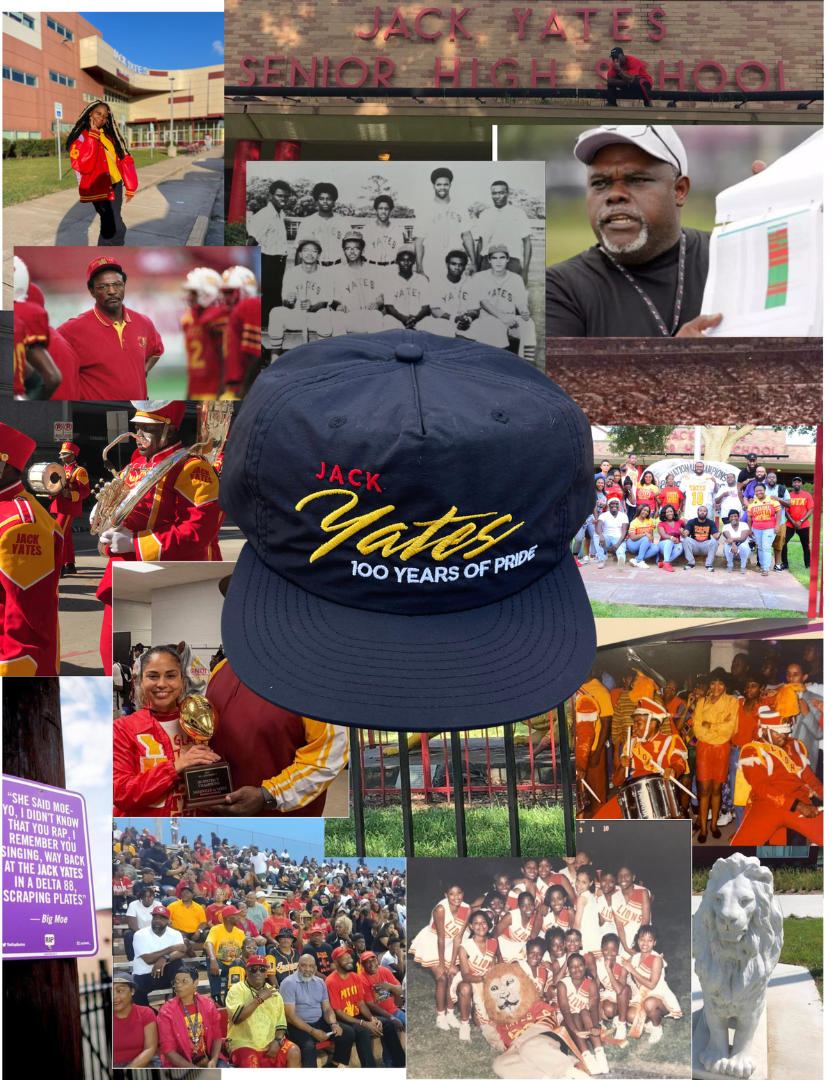 Jack Yates 100th Anniversary Outdoors Hat