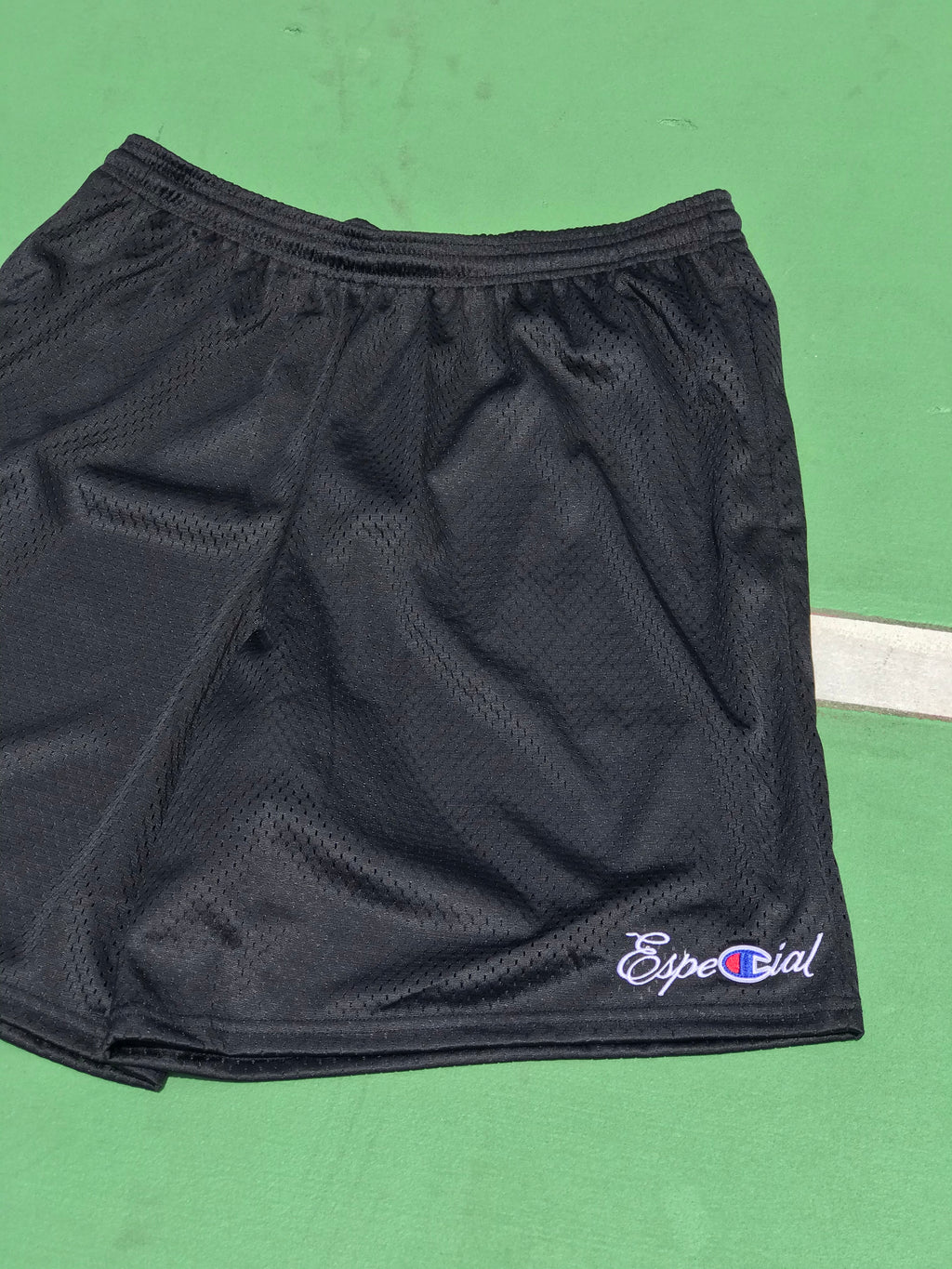 Especial x Champion gym shorts