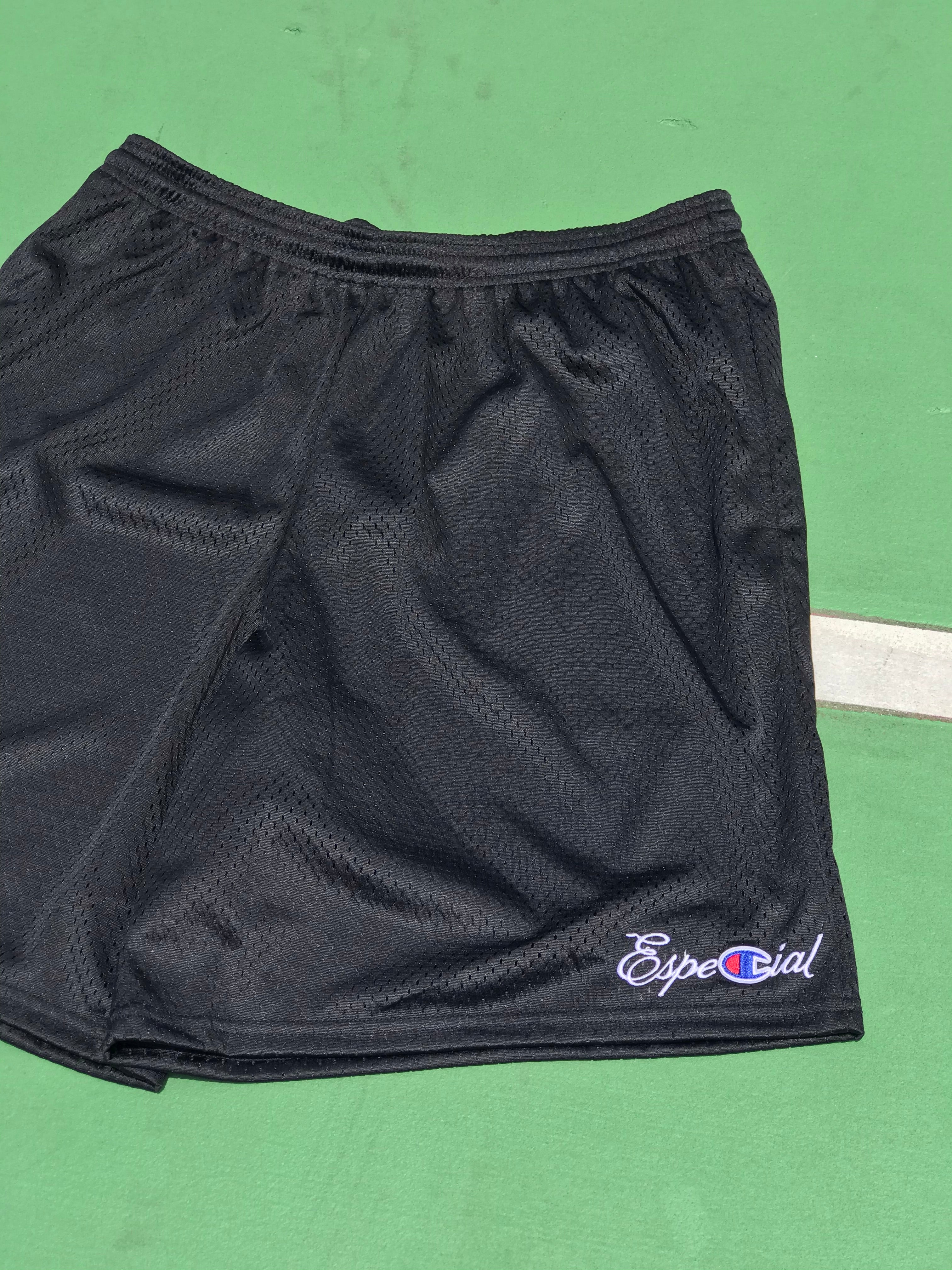 Especial x Champion gym shorts
