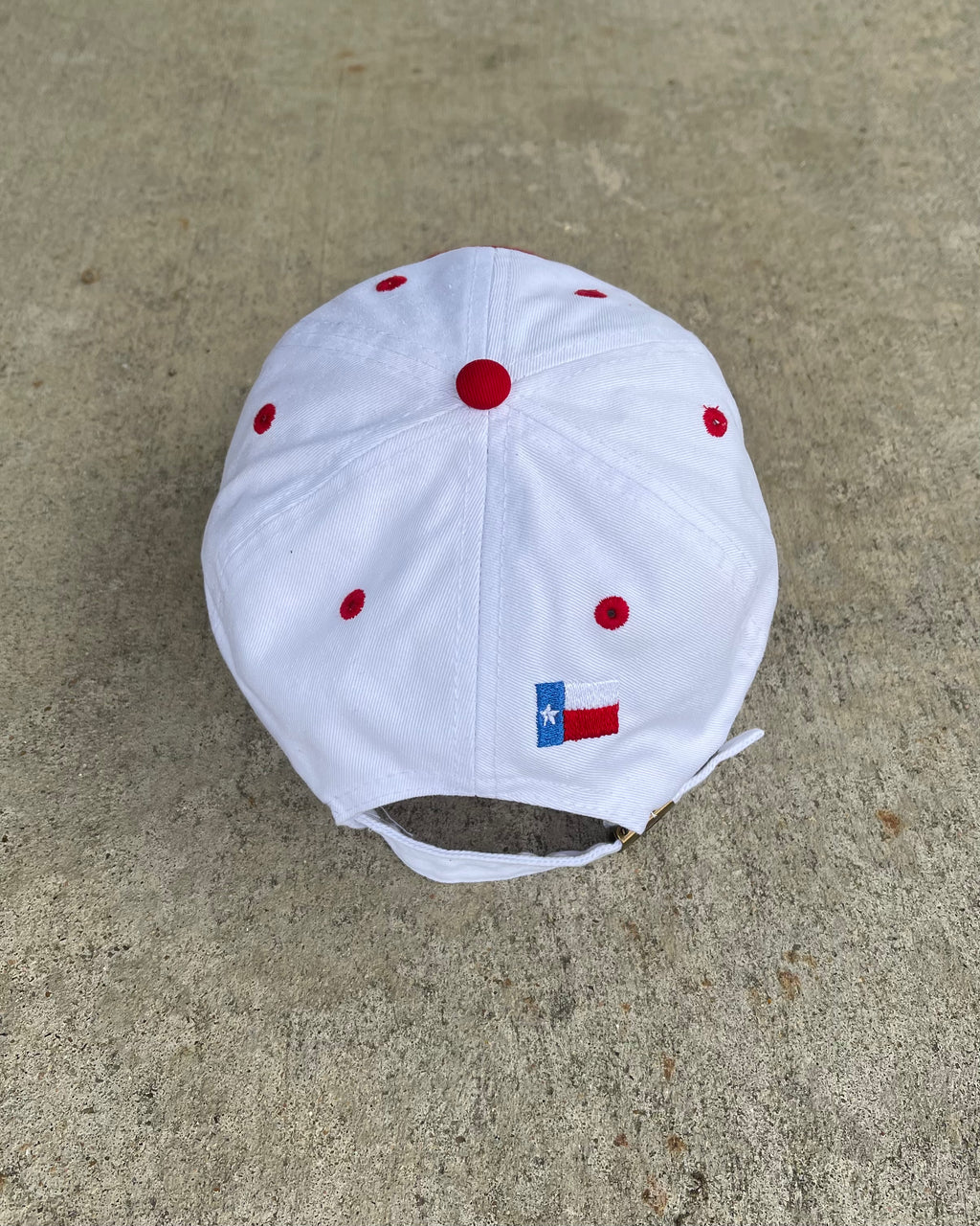 Especial Script Dad Cap- Black/White/Red