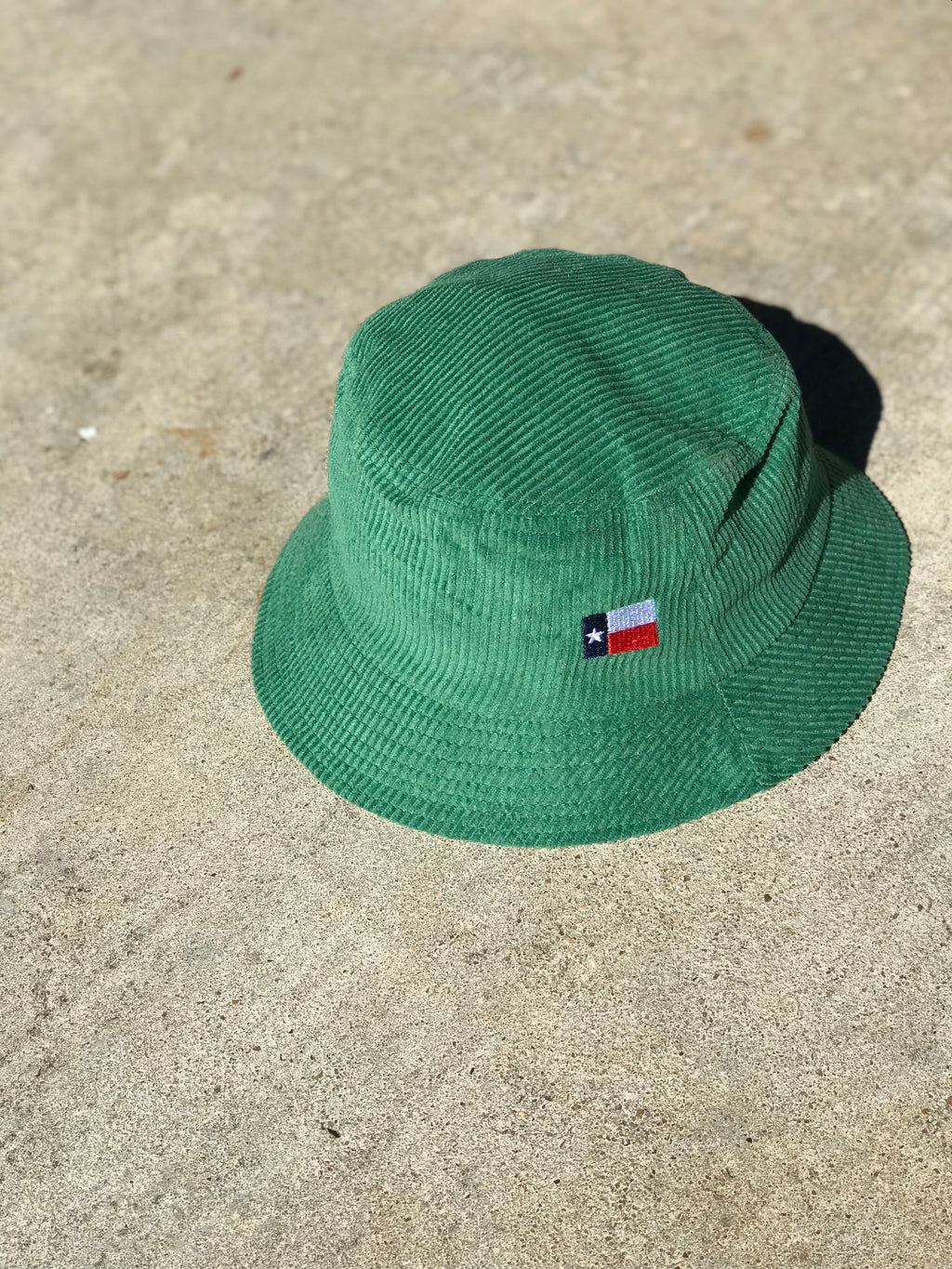 Show Love- Arugula Green Corduroy Bucket