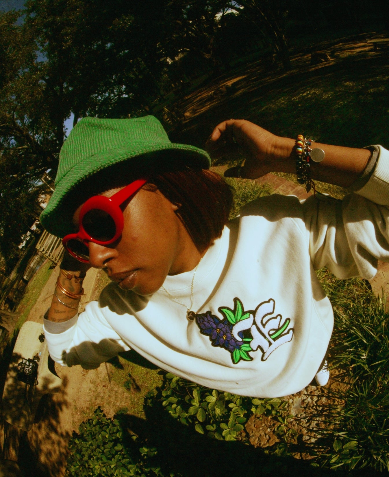 Bonnie- Cream Crewneck