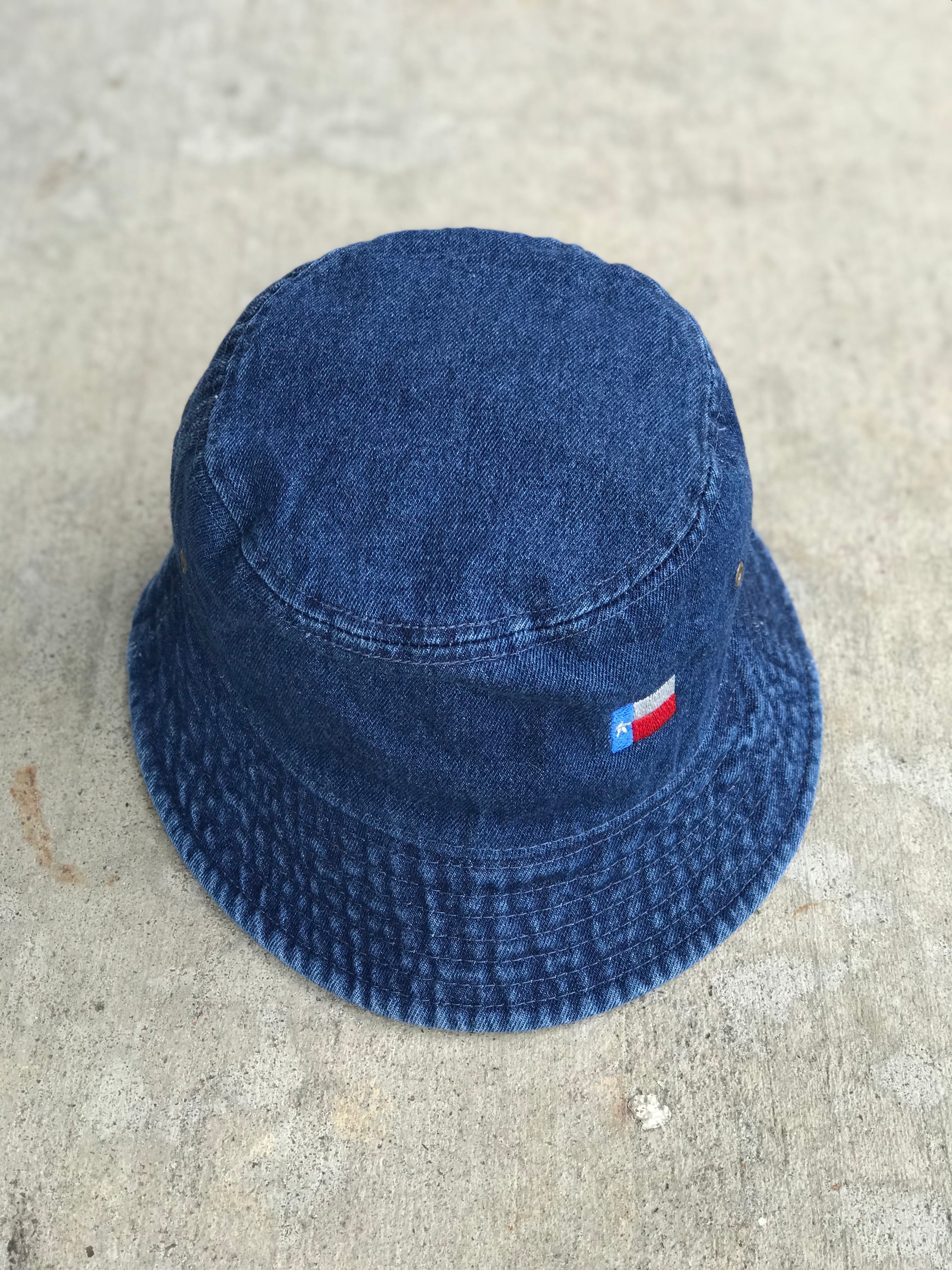 Show Love Bucket Hat-Denim