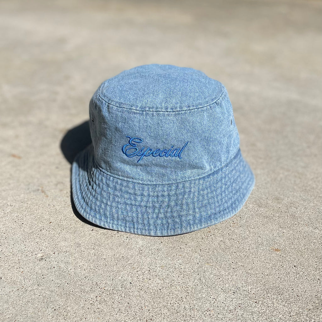 Script logo Bucket Hat- Royal Blue