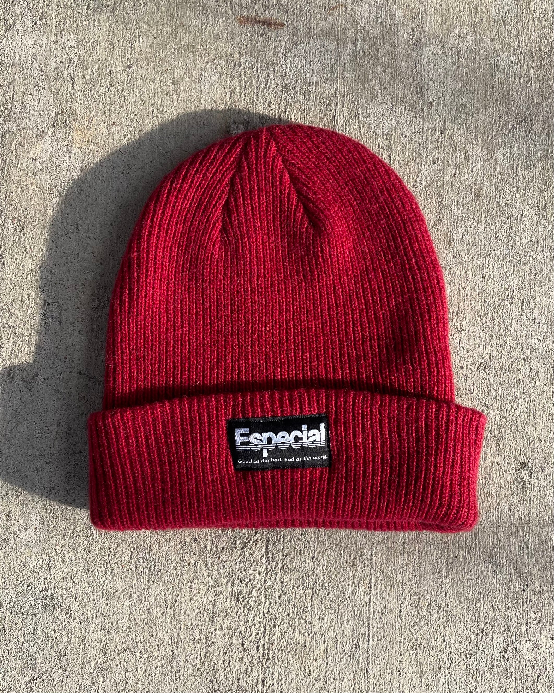 Lowbar Beanie in Red