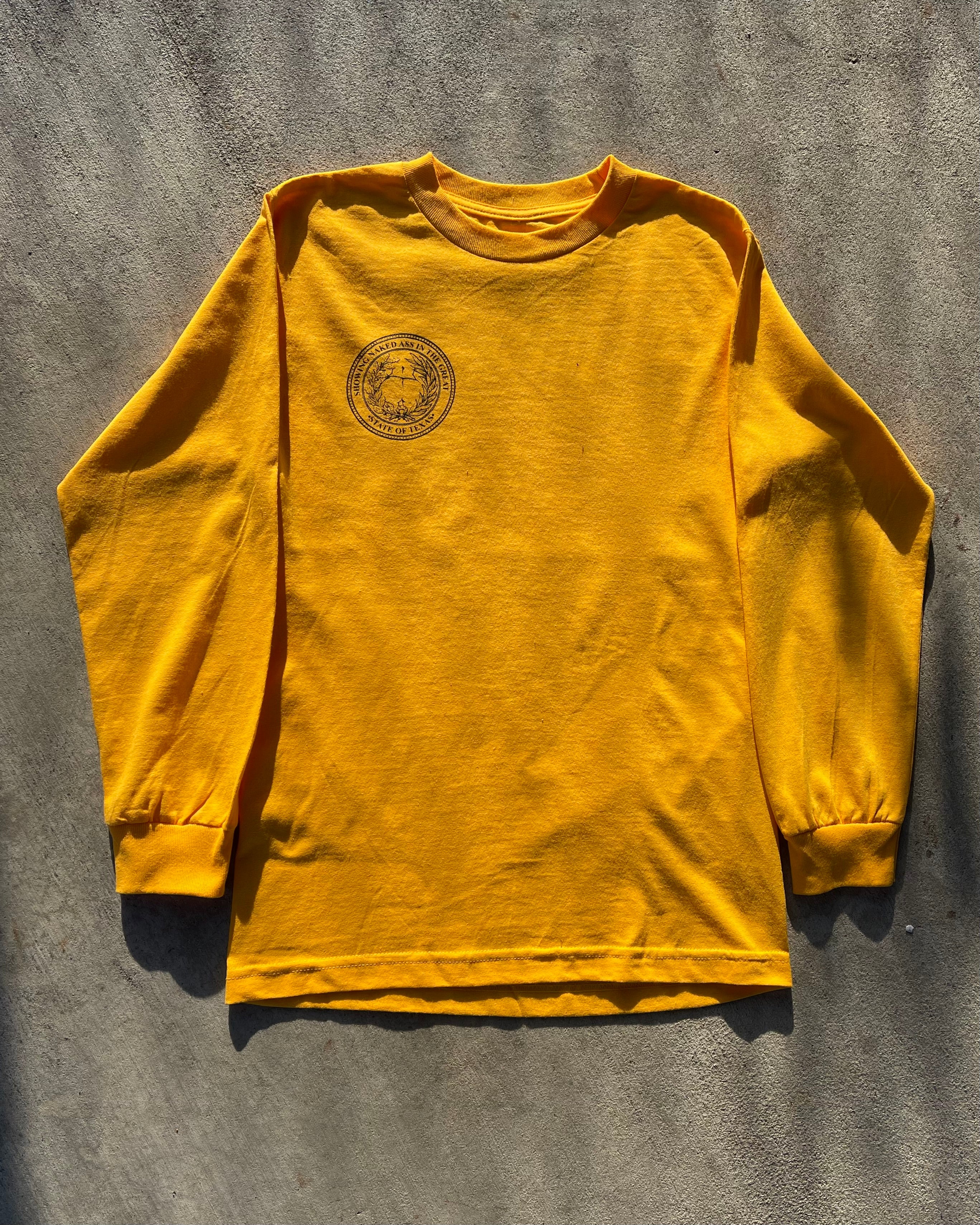 Obligated  L/S Black/Goldenrod