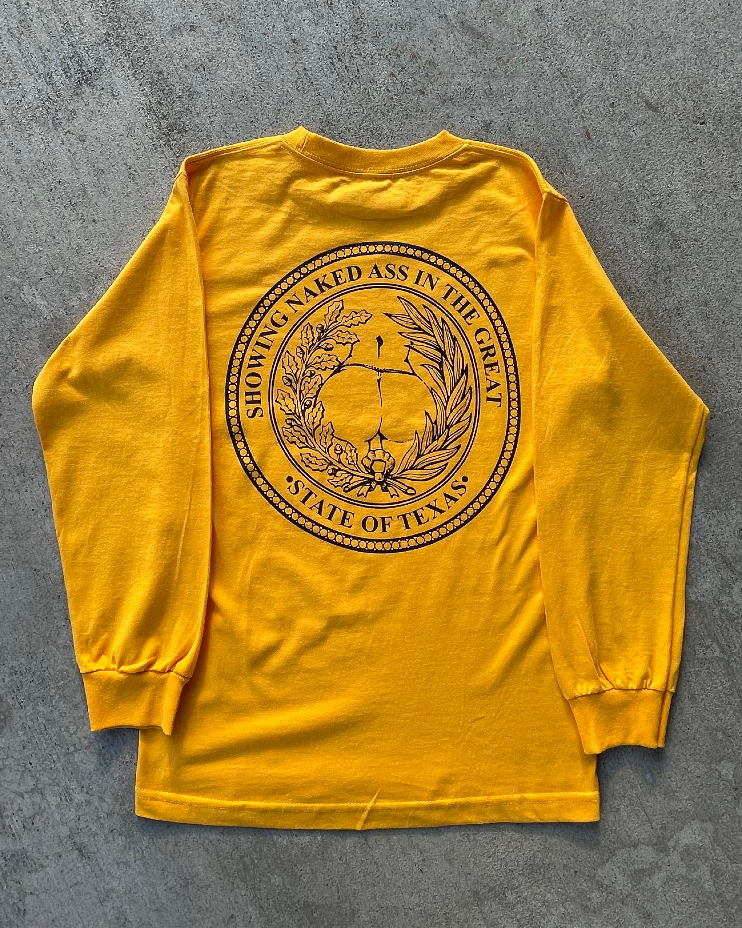 Obligated  L/S Black/Goldenrod
