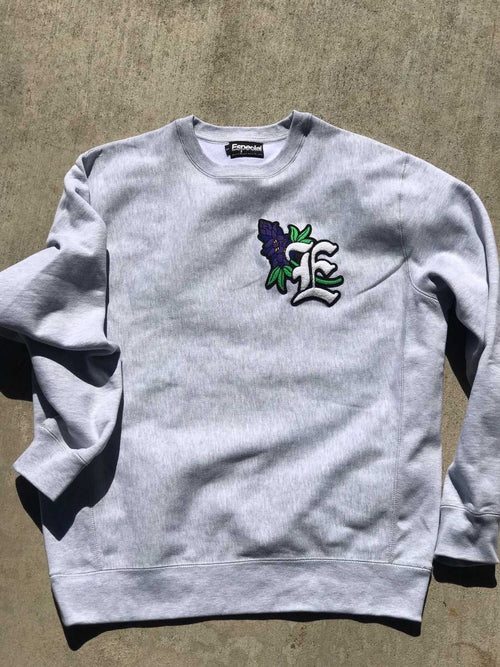 Bonnie- Athletic Grey Crewneck