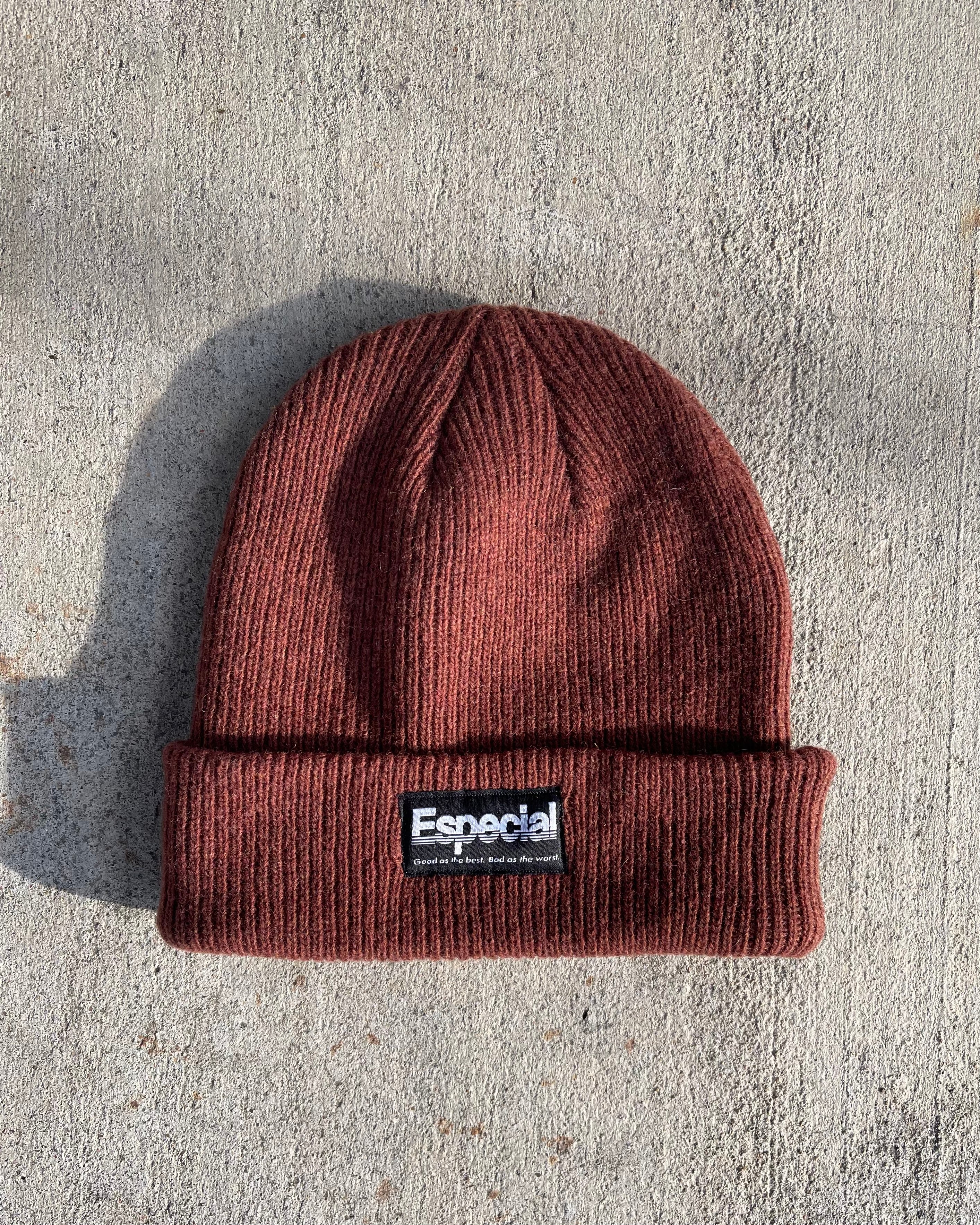 Lowbar Beanie in Cinnamon Hot Cocoa