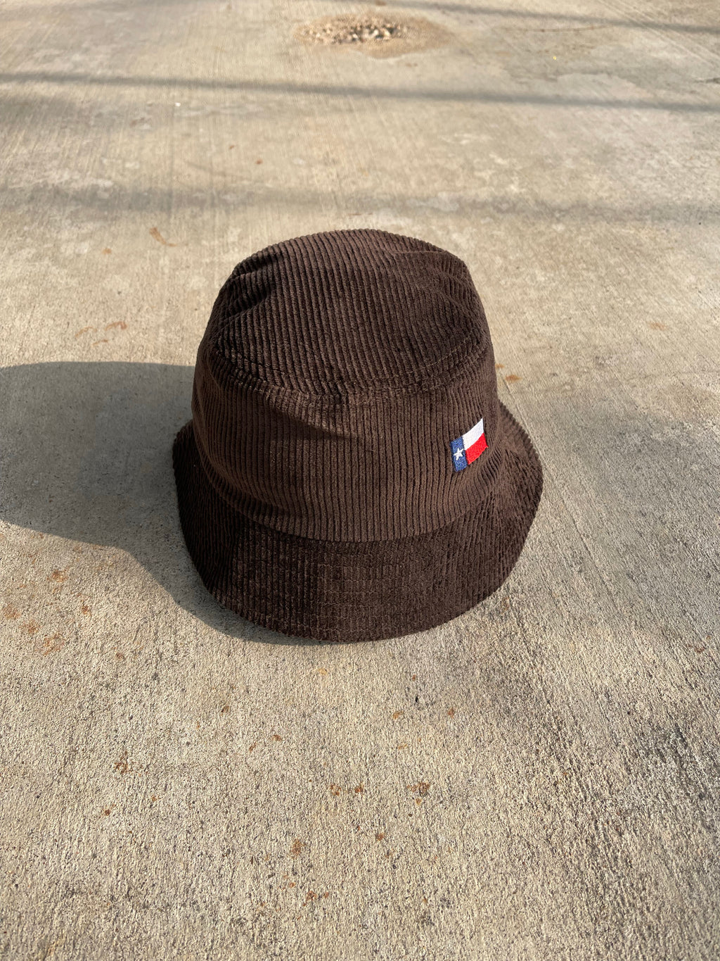 Show Love- Chocolate Corduroy Bucket