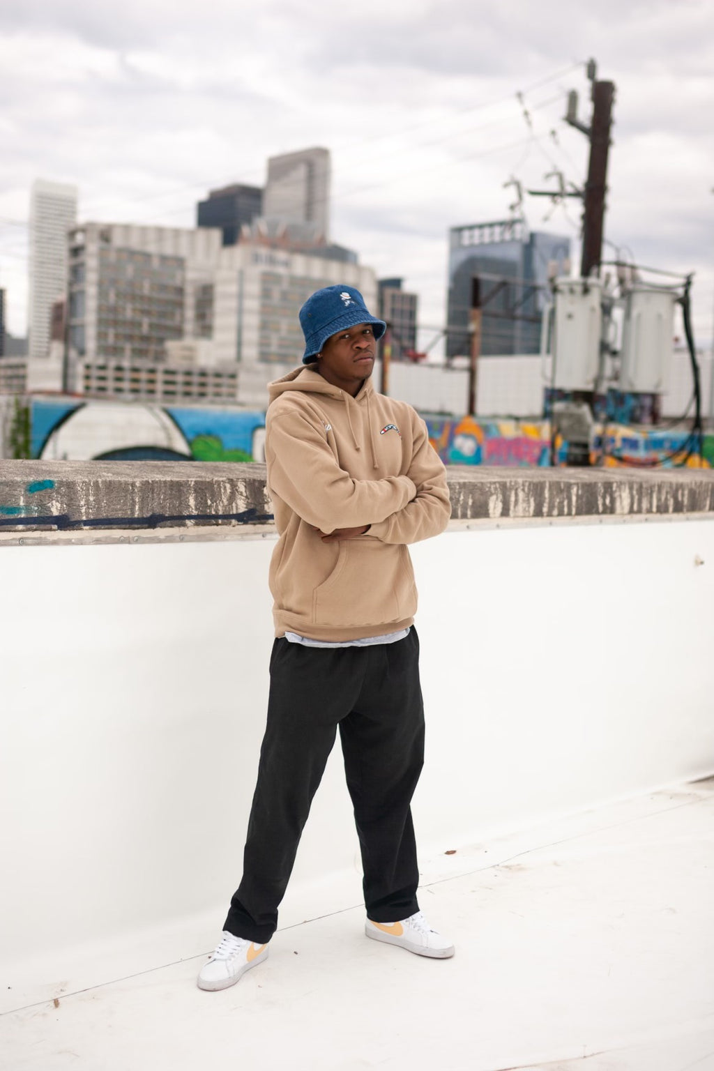 Keep Ya Head Up Hoodie- In Sandune