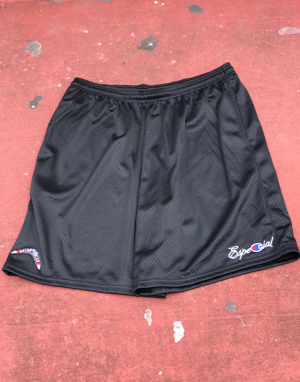 Especial x Champion gym shorts