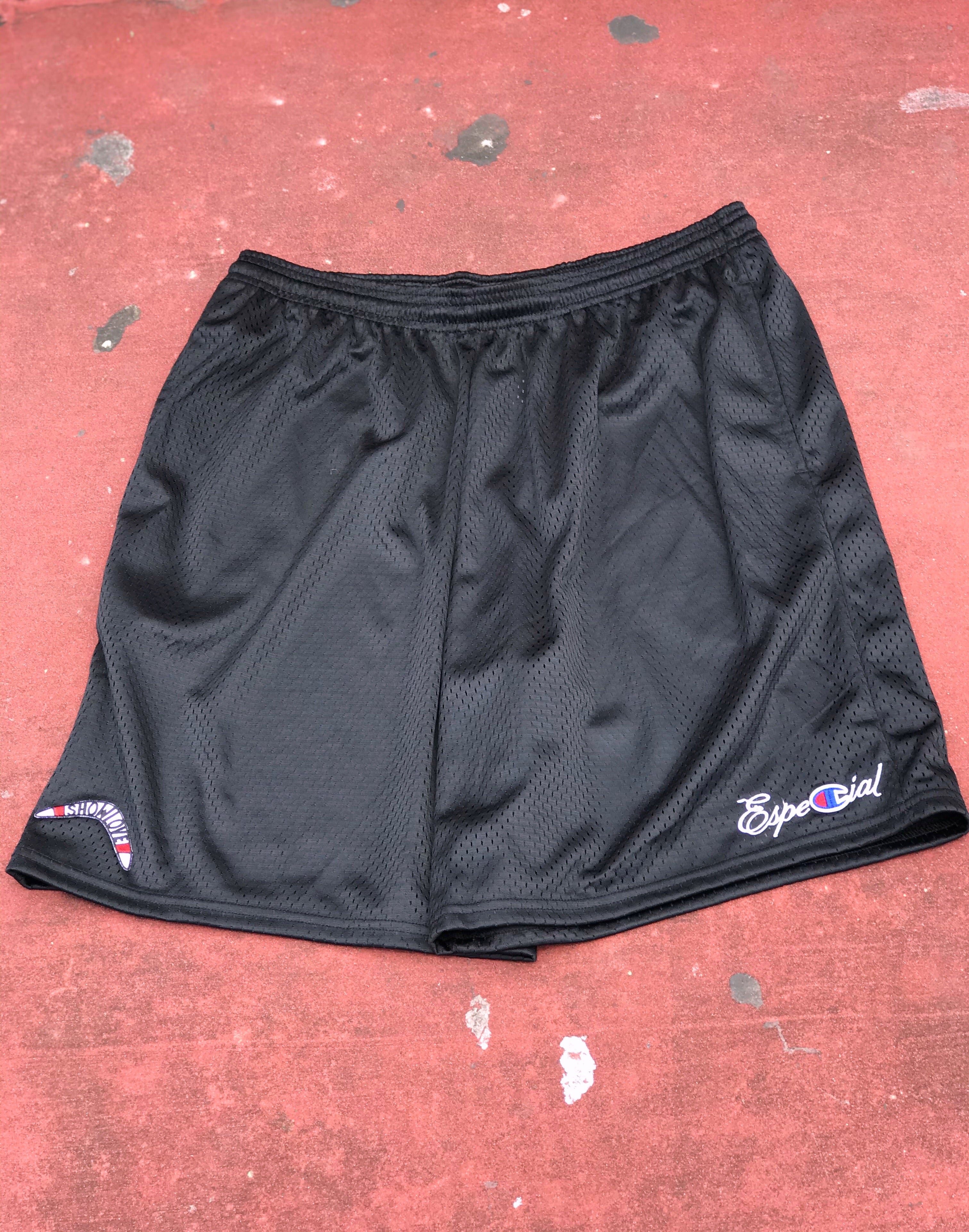 Especial x Champion gym shorts