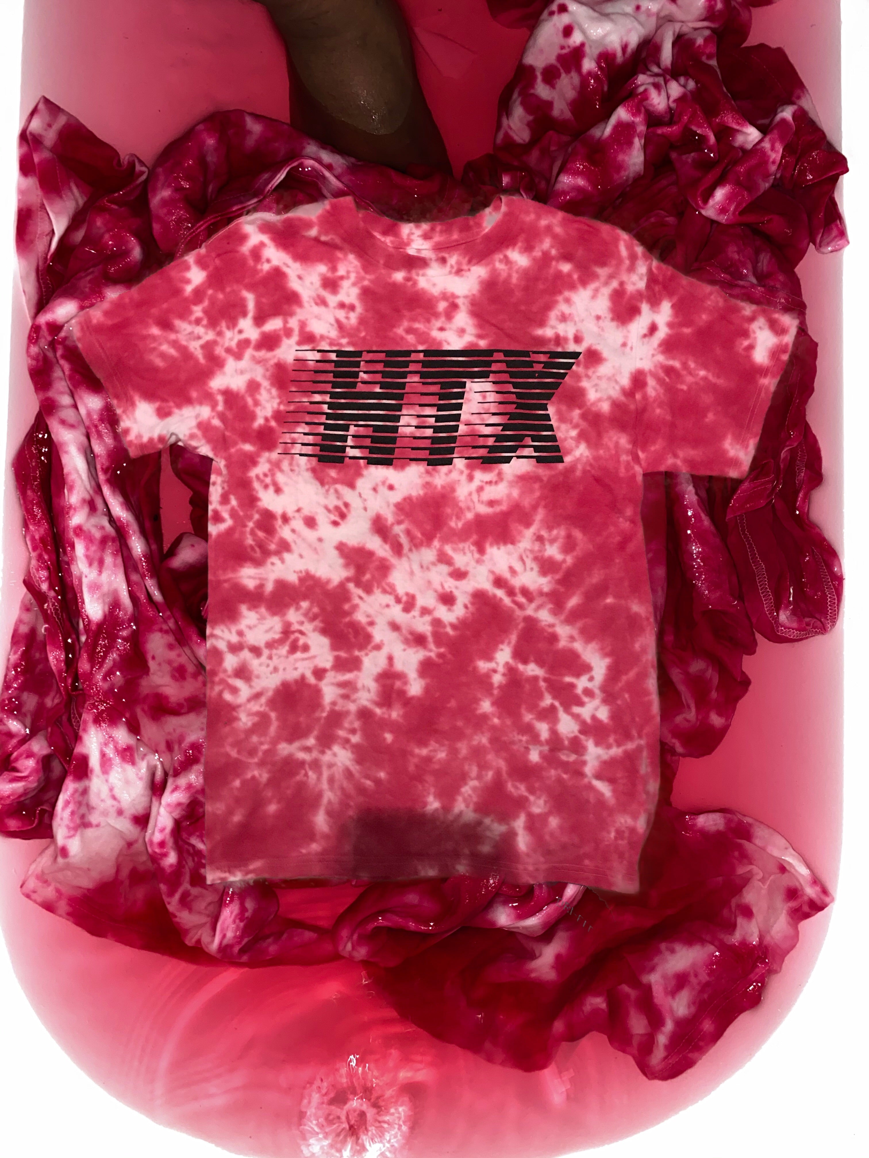 City Runner in Red Tie-Dye